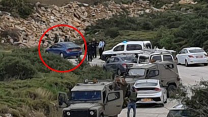 Security forces at the scene of the attack (Photo: Yariv Katz)