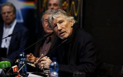 Roger Waters at a press conference for 'The Pink Floyd Exhibition: Their Mortal Remains' in Rome, Italy, January 16, 2018. He is a leading celebrity in the Boycott, Divestment and Sanctions movement against Israel. (Ernesto S. Ruscio/Getty Images)