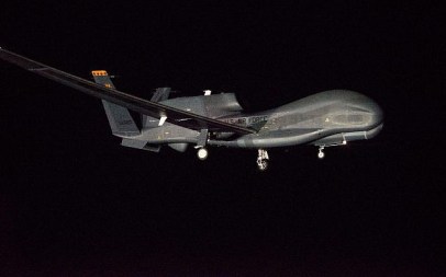 Illustrative: A Northrop Grumman Global Hawk unmanned aircraft (GLOBE NEWSWIRE via AP)