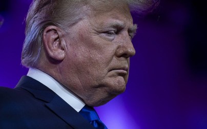 US President Donald Trump speaks at the Values Voter Summit at the Omni Shoreham Hotel on October 12, 2019 in Washington, DC. (Eric BARADAT / AFP)