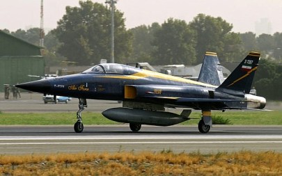 File: A Saeqeh fighter jet of the Islamic Republic of Iran Air Force. (Wikipedia/Shahram Sharifi/CC BY-SA)