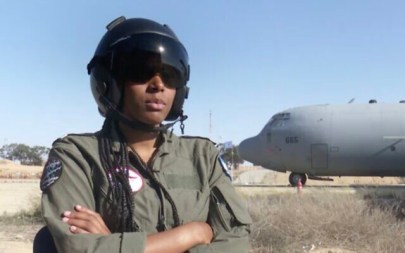 Lieutenant Tet speaks with Channel 12 news in an interview aired on December 27, 2019. (Screen capture: Channel 12)