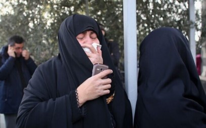 ranians mourn during a demonstration in the capital Tehran on January 3, 2020 against the killing of Iran's Quds Force commander Qassem Soleimani in a US strike in Baghdad. (Atta Kenare/AFP)